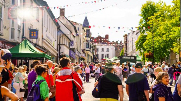 South Wales Argus: Nashville Day in Chepstow. Picture: Robert Channing